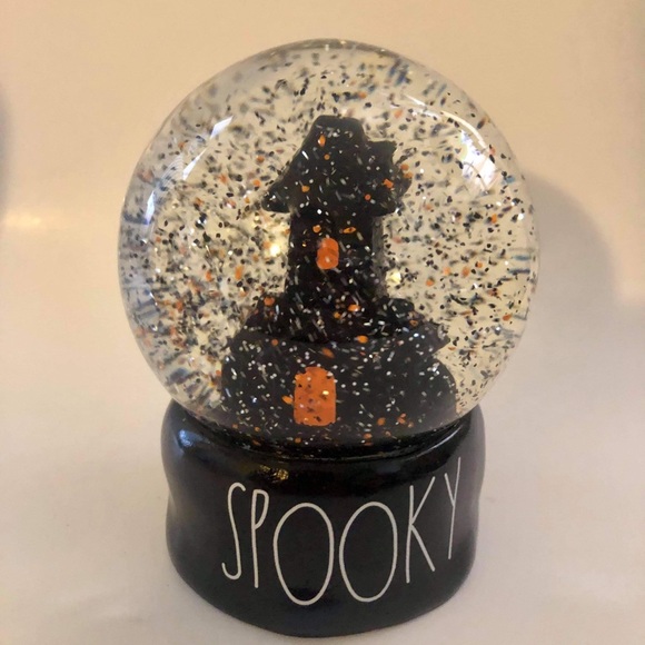 Rae Dunn Haunted House snow globe - Picture 2 of 3